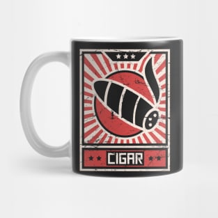 CIGAR – Vintage Propaganda Poster Design Mug